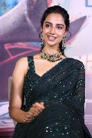 Meenakshi Chaudhary Black Saree Photos